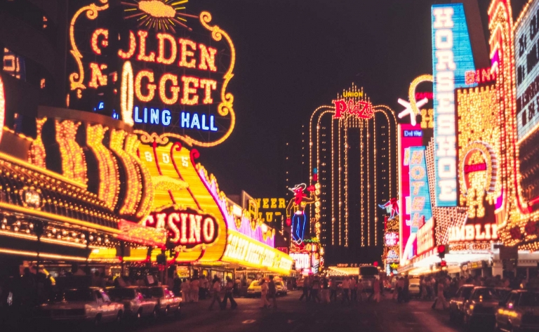 Bienvenue à Las Vegas, the Sin City